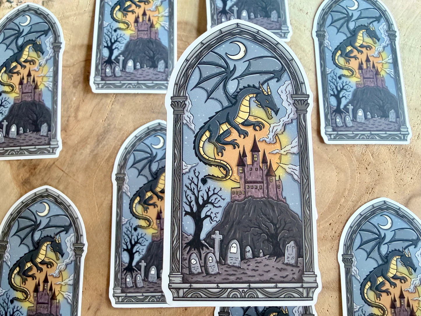 Sticker - Fenêtre Fantasy