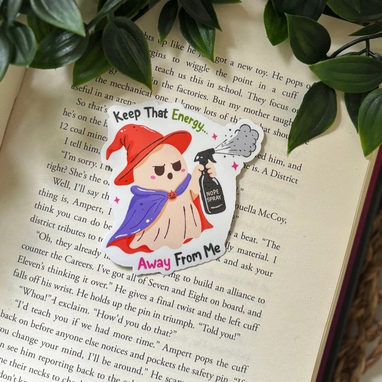 Sticker « Garde cette énergie loin de moi » - La Muchette