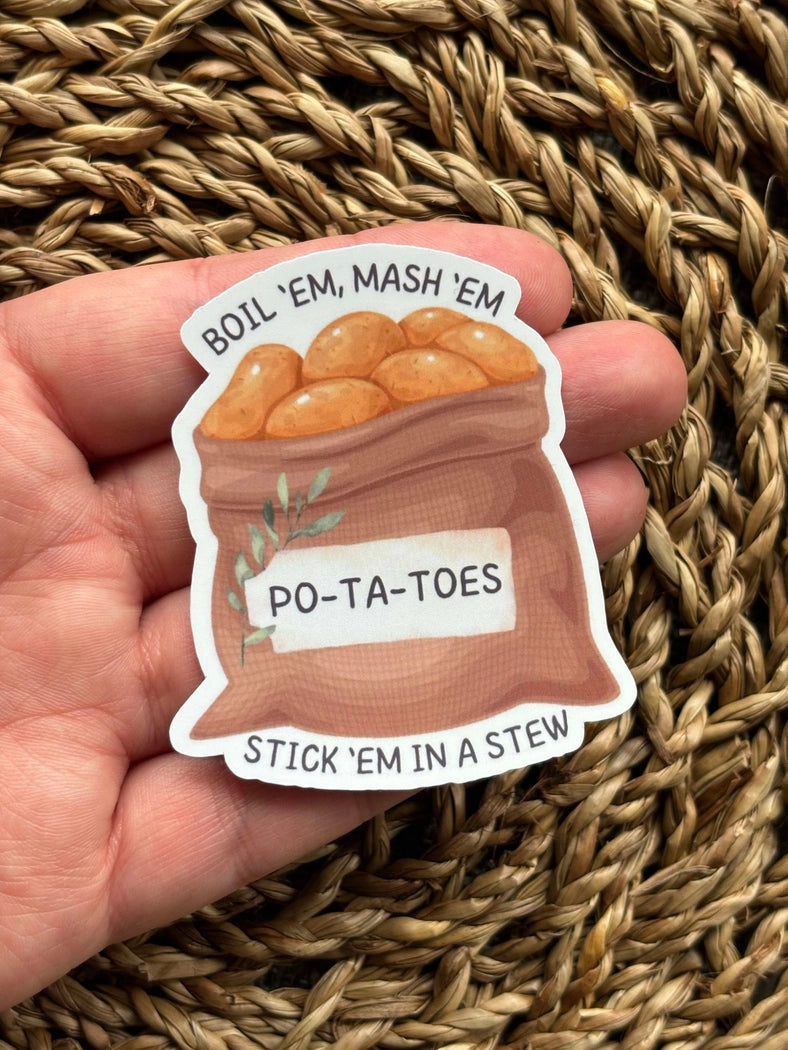 Sticker Po-Ta-Toes