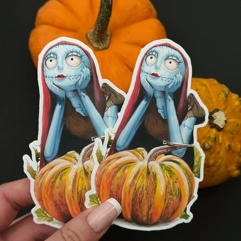 Sticker Sally Pumpkin