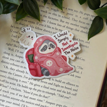Sticker Je n'irais tout simplement pas vérifier le bruit - La Muchette