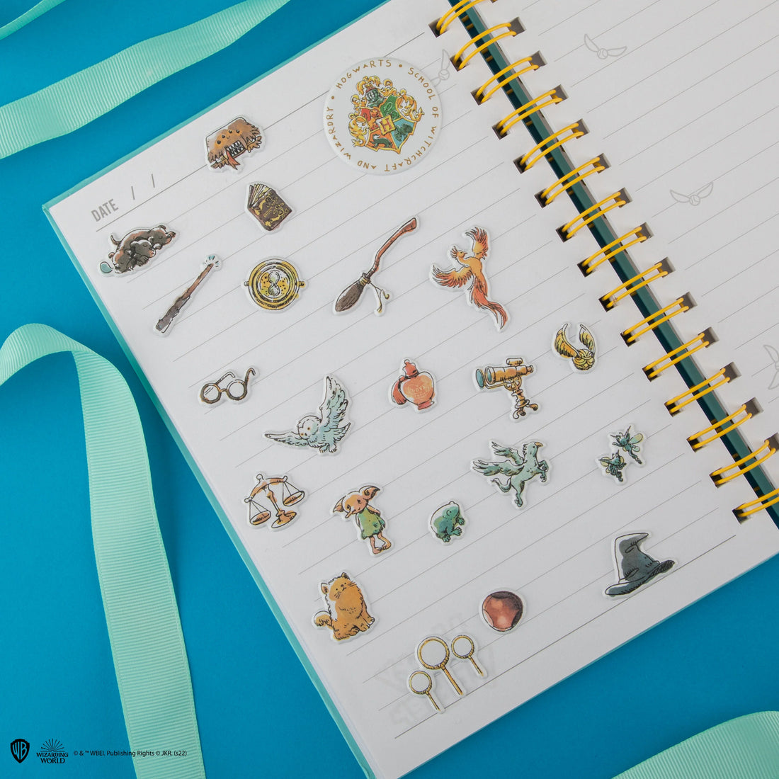 Stickers en mousse - Items de Poudlard