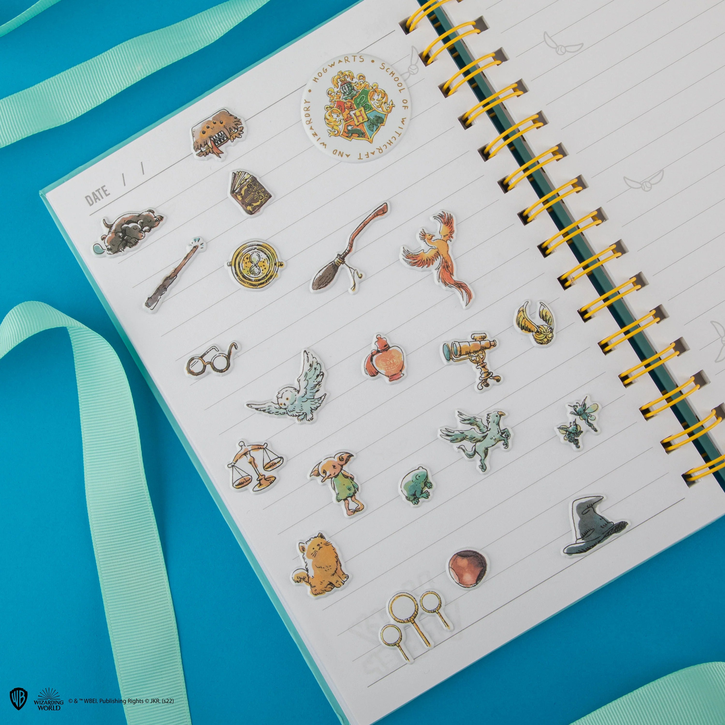 Stickers en mousse - Items de Poudlard