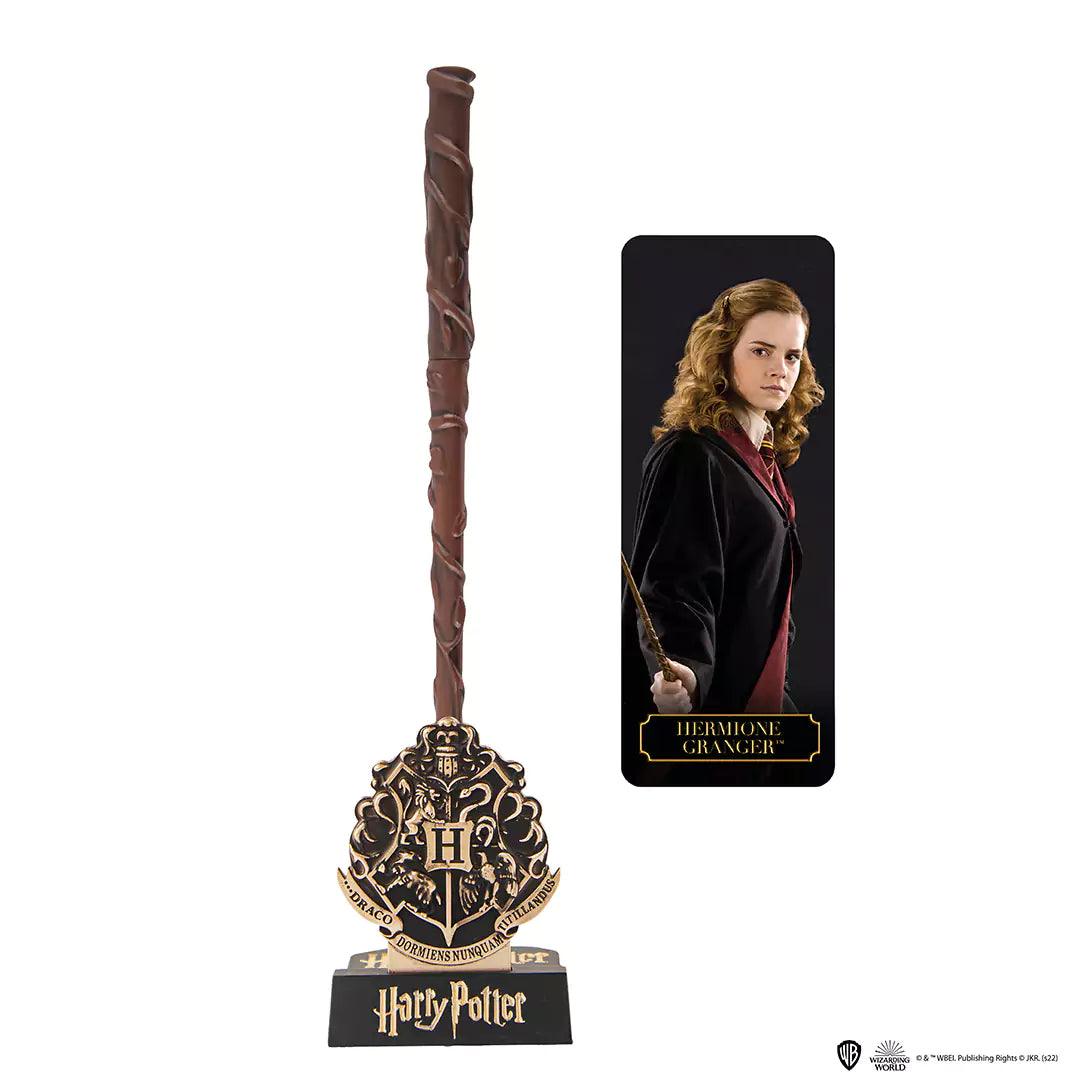 Stylo baguette Hermione Granger et support - La Muchette