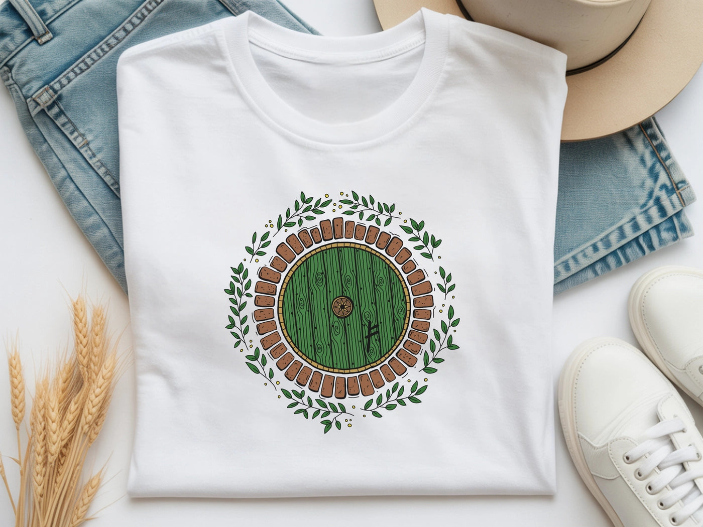 T-shirt Porte de Hobbit