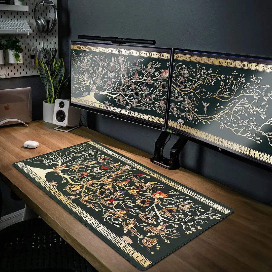 Tapis de bureau - La Famille Black