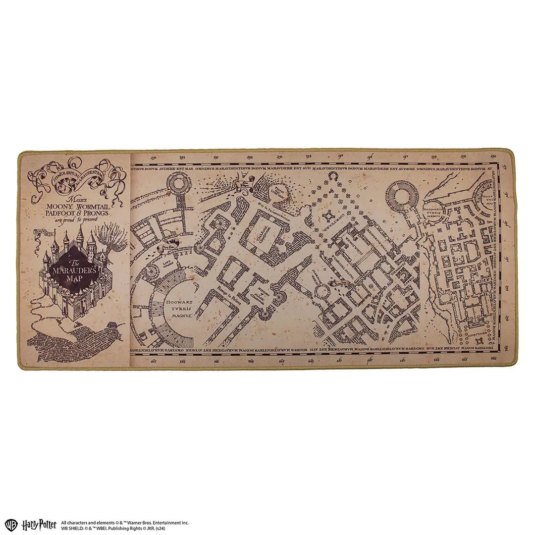 Tapis de bureau carte du Maraudeur - La Muchette