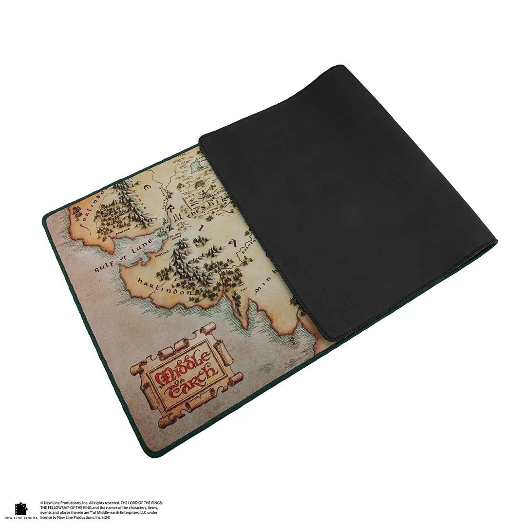 Tapis de bureau - Carte Terre du Milieu - La Muchette