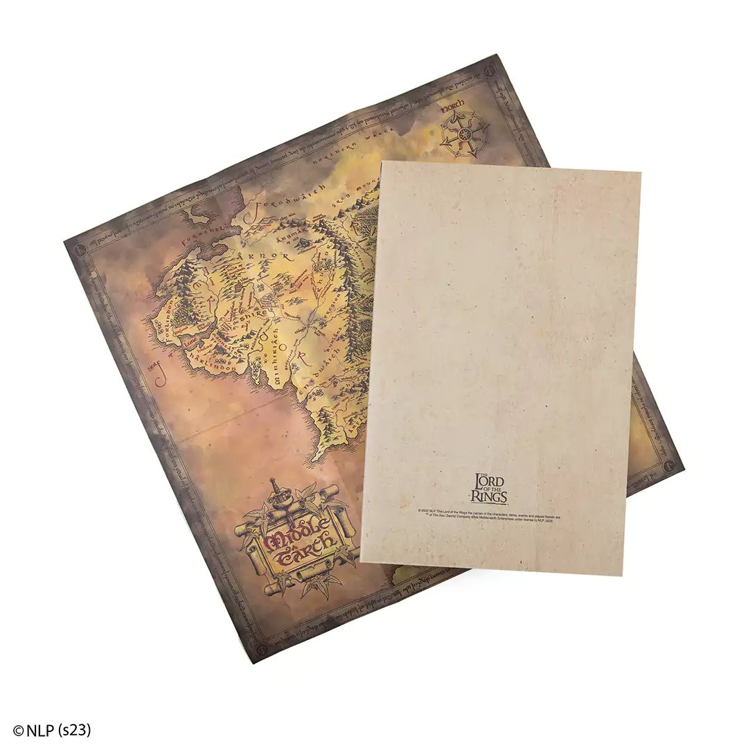 Carnet rigide avec Carte de la Terre du Milieu incluse - La Muchette