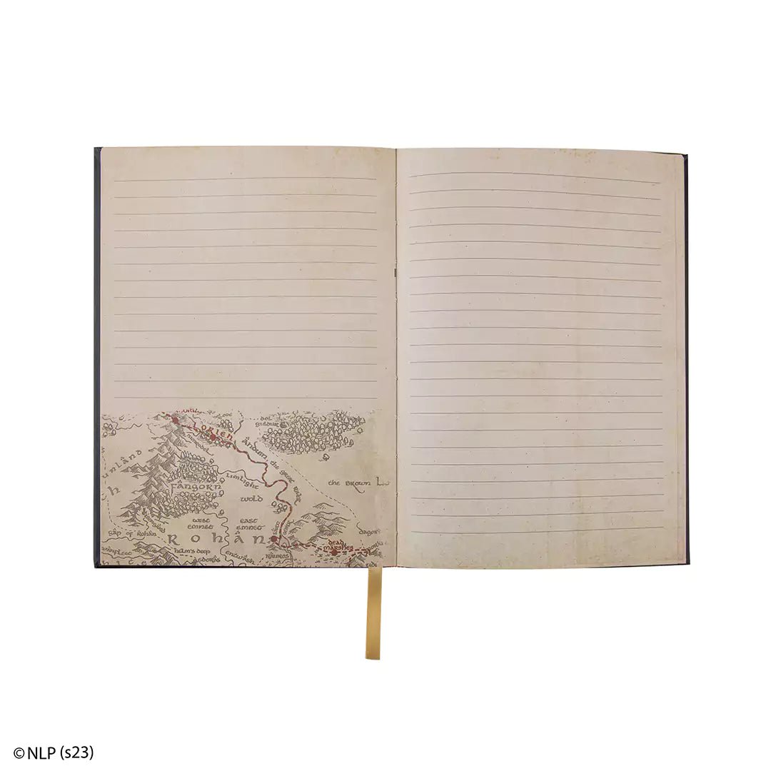 Carnet rigide avec Carte de la Terre du Milieu incluse - La Muchette