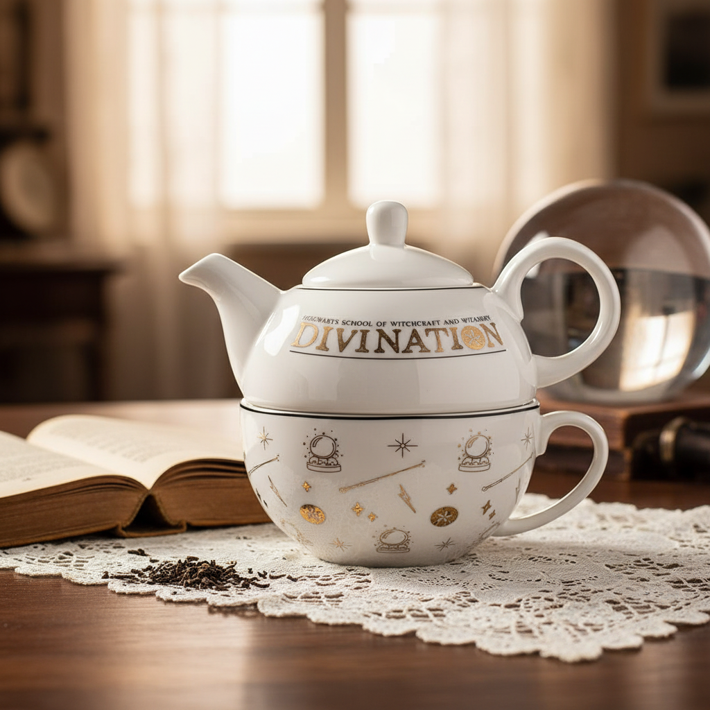 Théière Harry Potter Divination - Tea For One - Vue artistique et détaillée