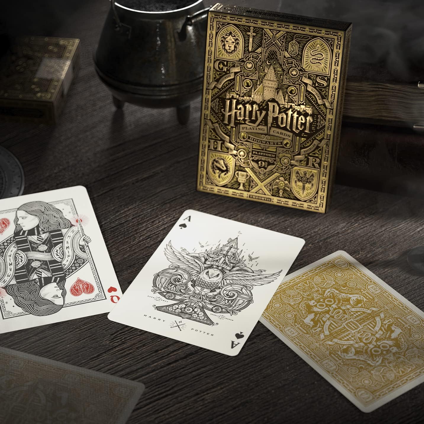Jeu de cartes Harry Potter - Version jaune - La Muchette