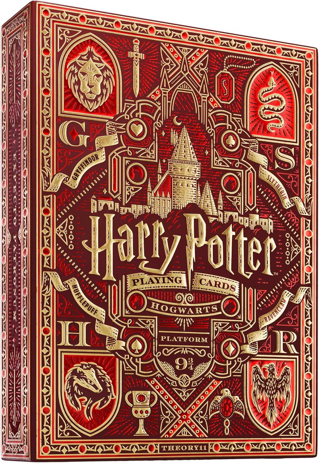 Jeu de cartes Harry Potter - Version rouge