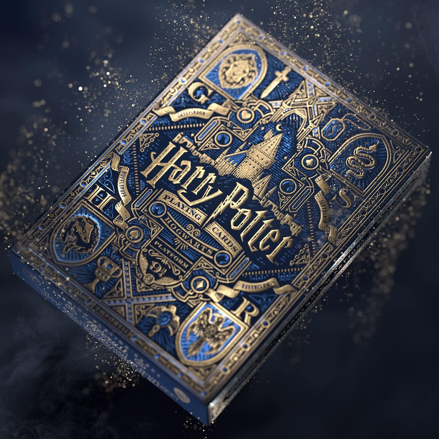 Jeu de cartes Harry Potter - Version bleue