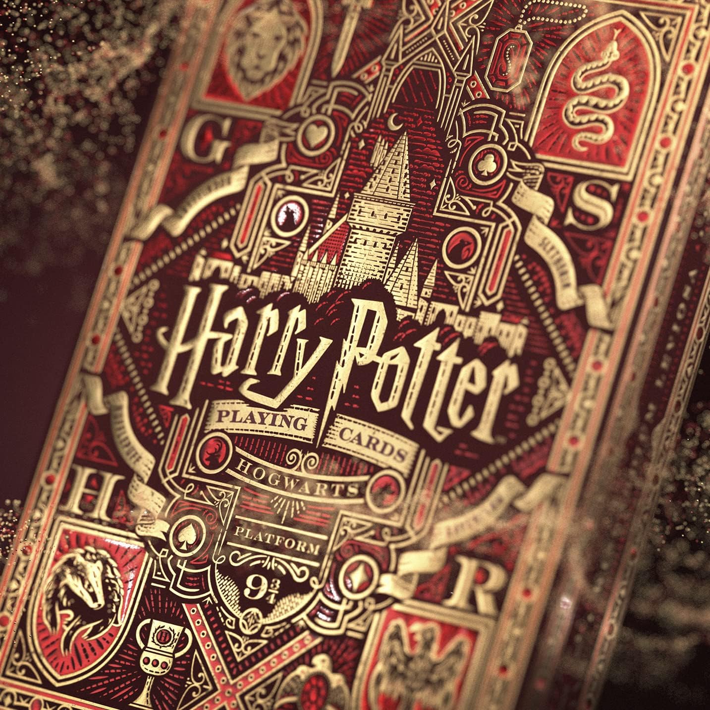 Jeu de cartes Harry Potter - Version rouge