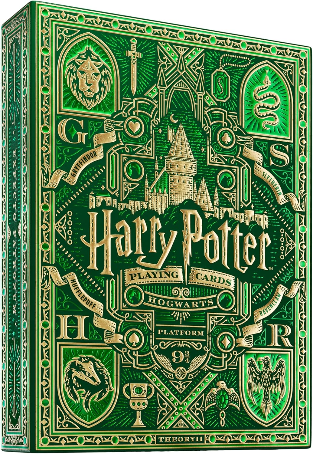 Jeu de cartes Harry Potter - Version verte - La Muchette