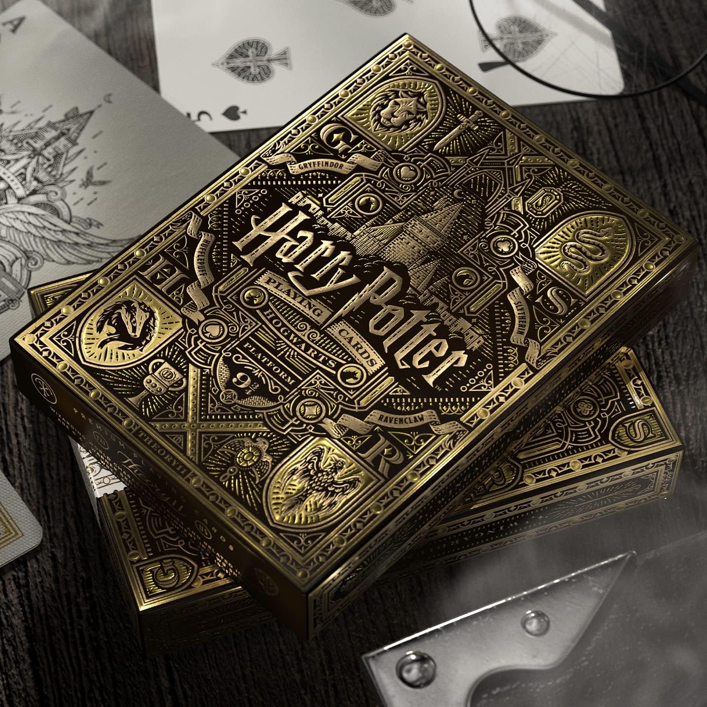 Jeu de cartes Harry Potter - Version jaune - La Muchette
