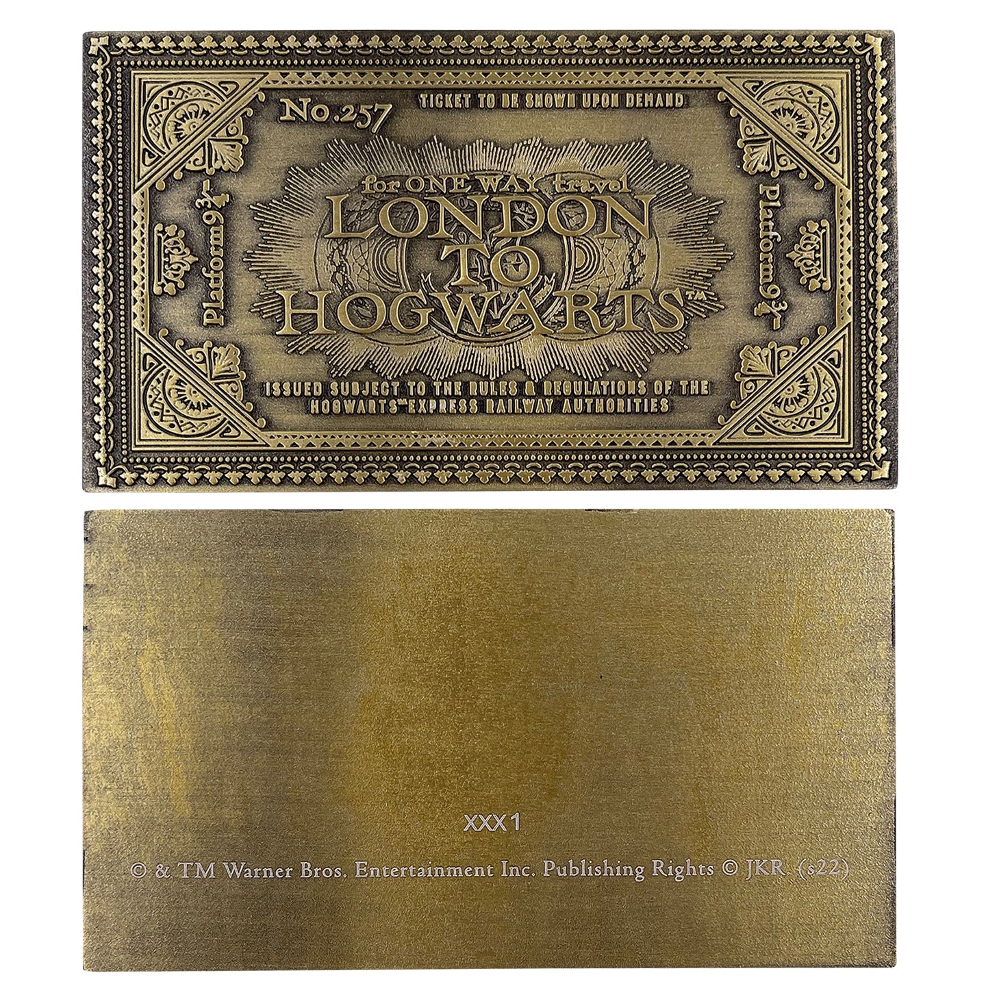 Ticket Poudlard Express - Edition Limitée