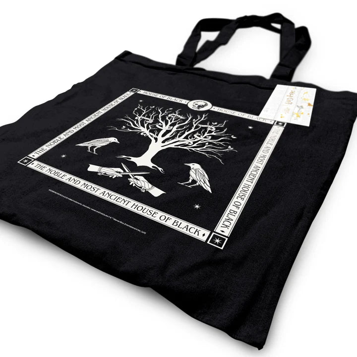 Tote bag - Embleme Famille Black - La Muchette
