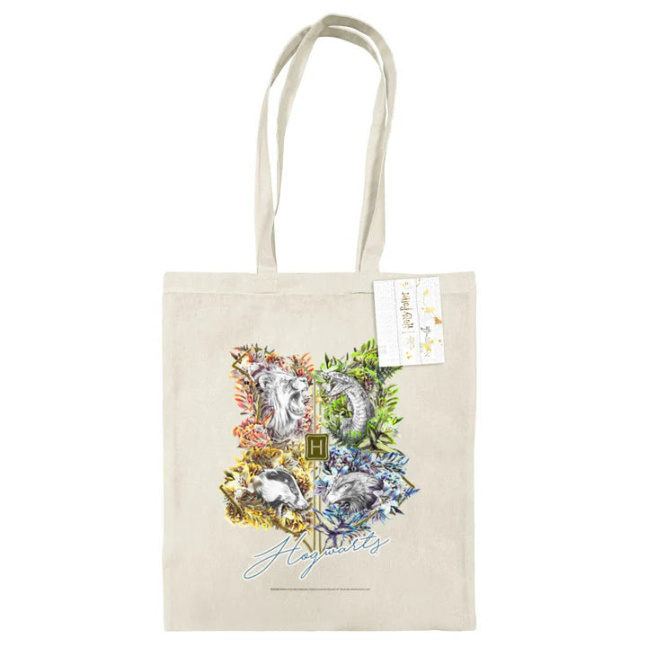 Tote bag - Emblème floraux