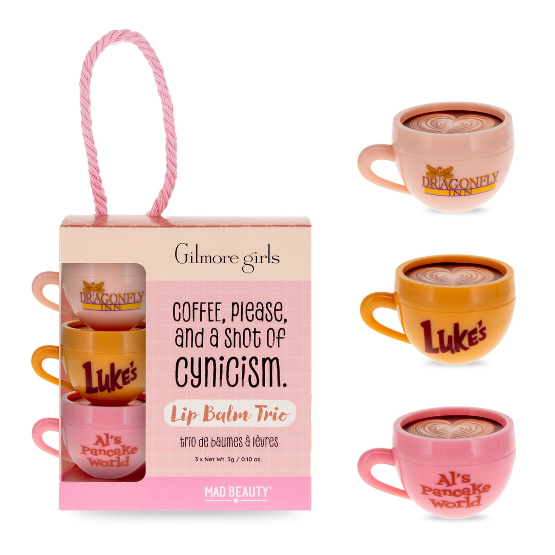 Trio de baumes à lèvres Gilmore Girls - La Muchette