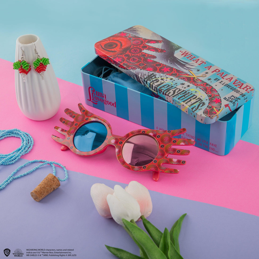Trio Lorgnospectres et bijoux Luna Lovegood - La Muchette