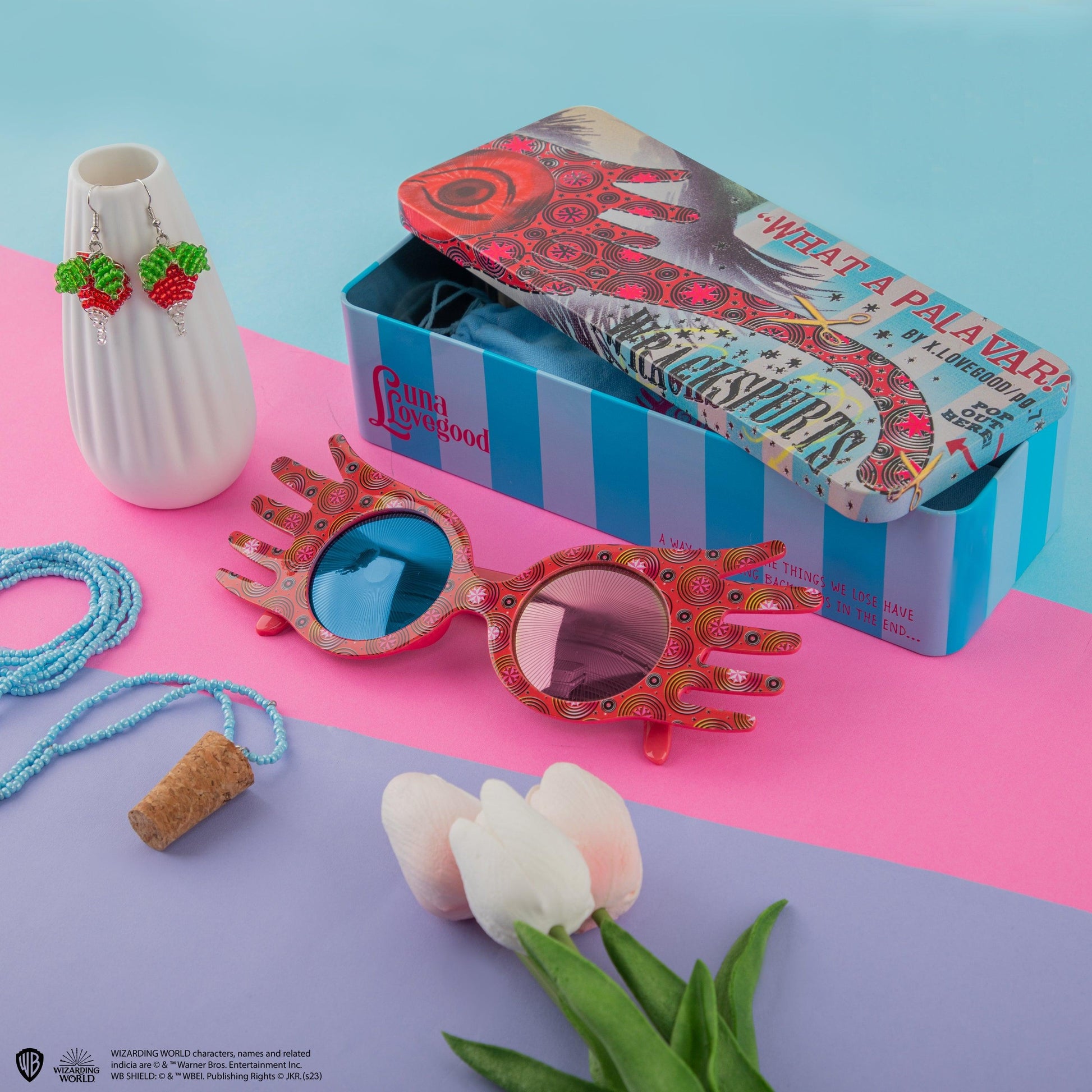 Trio Lorgnospectres et bijoux Luna Lovegood - La Muchette