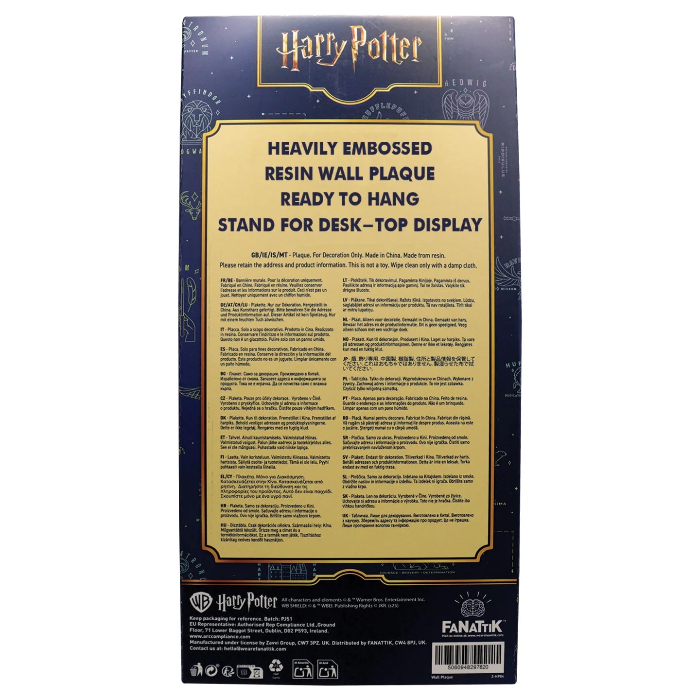 Vitrail de Sirène Harry Potter