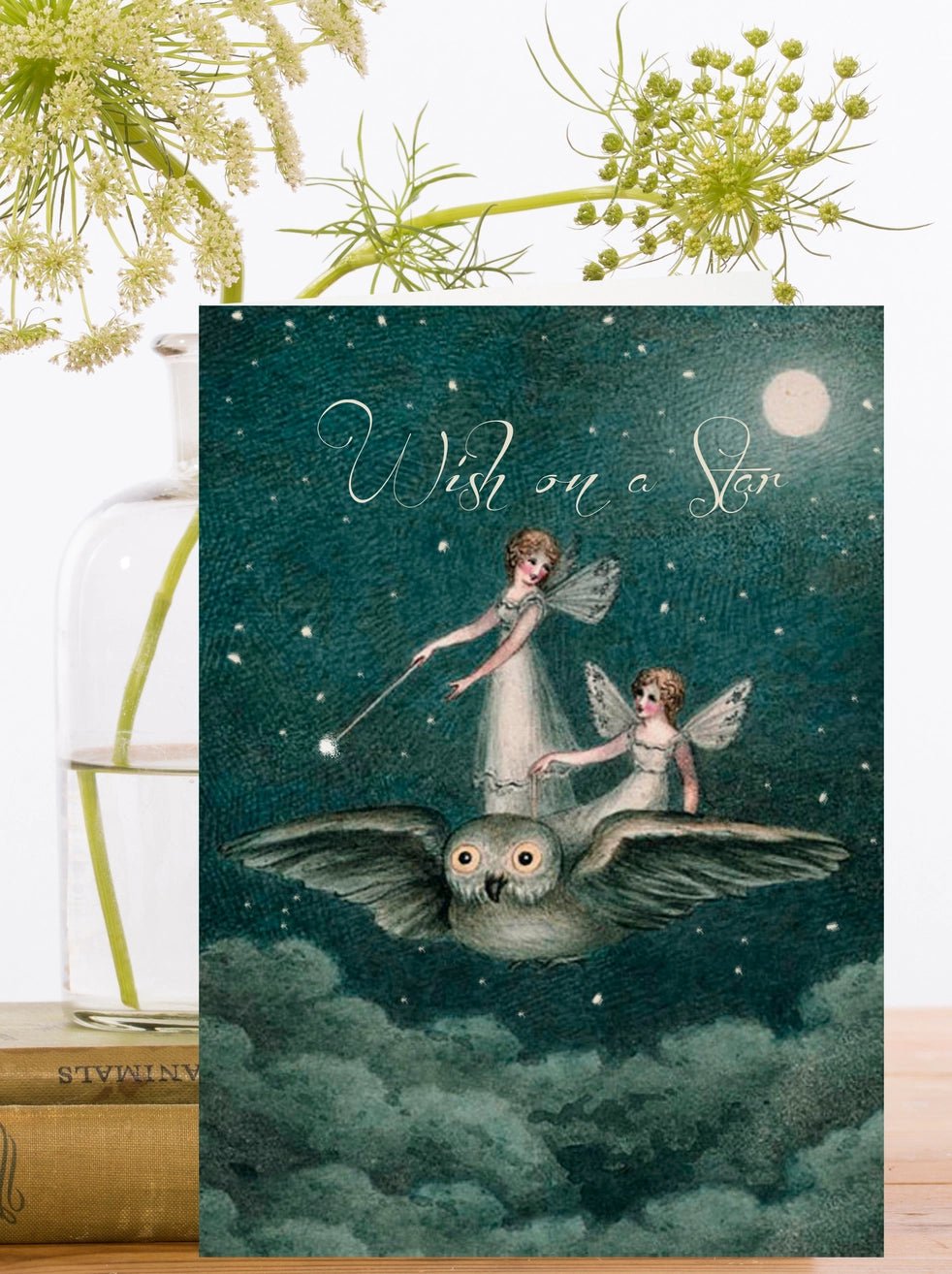 Carte de voeux - Wish on a star - La Muchette