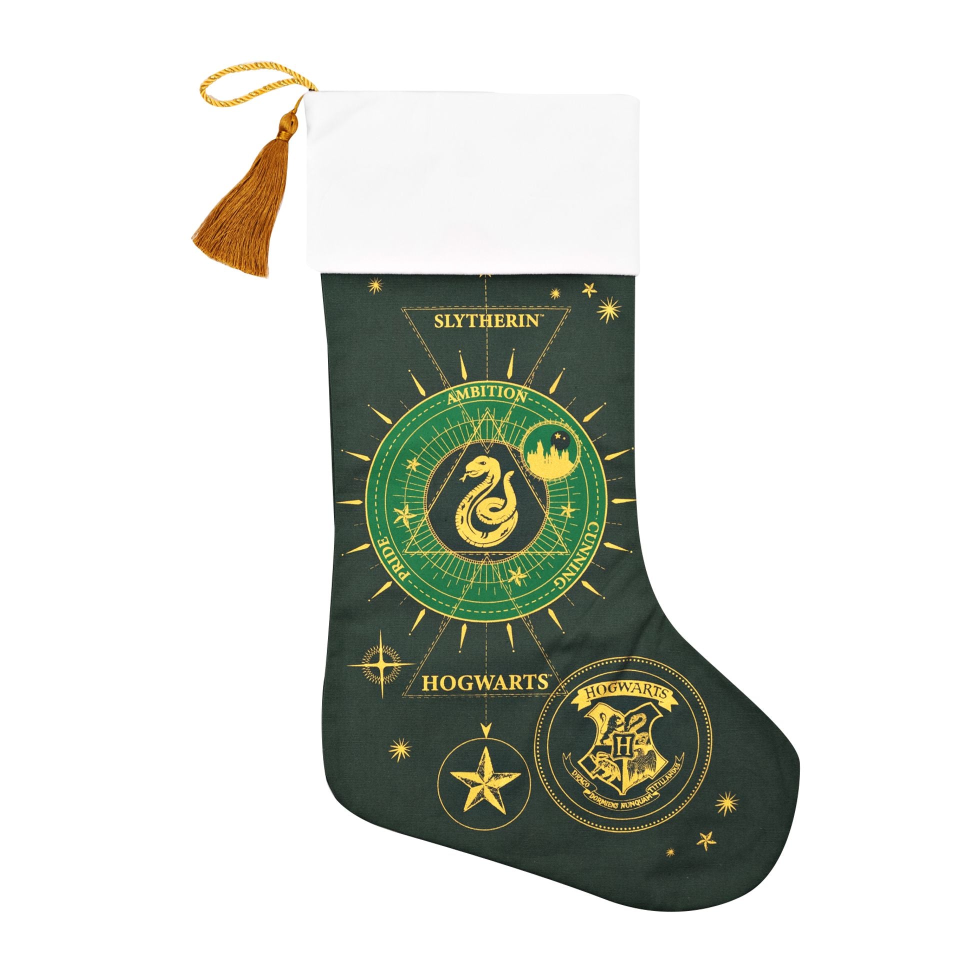 Chaussette de Noël Yule Ball - Serpentard - La Muchette