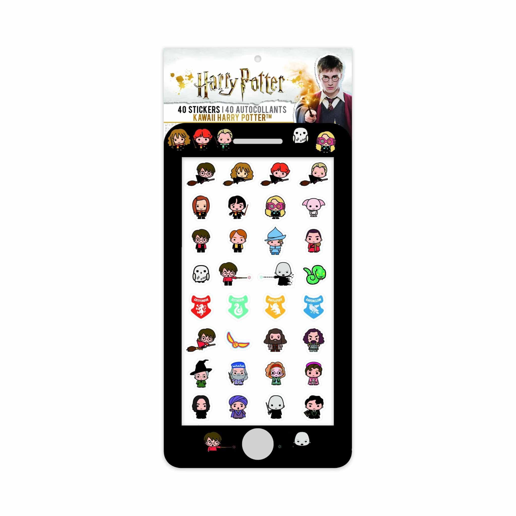 40 stickers Harry Potter Kawaii - La Muchette