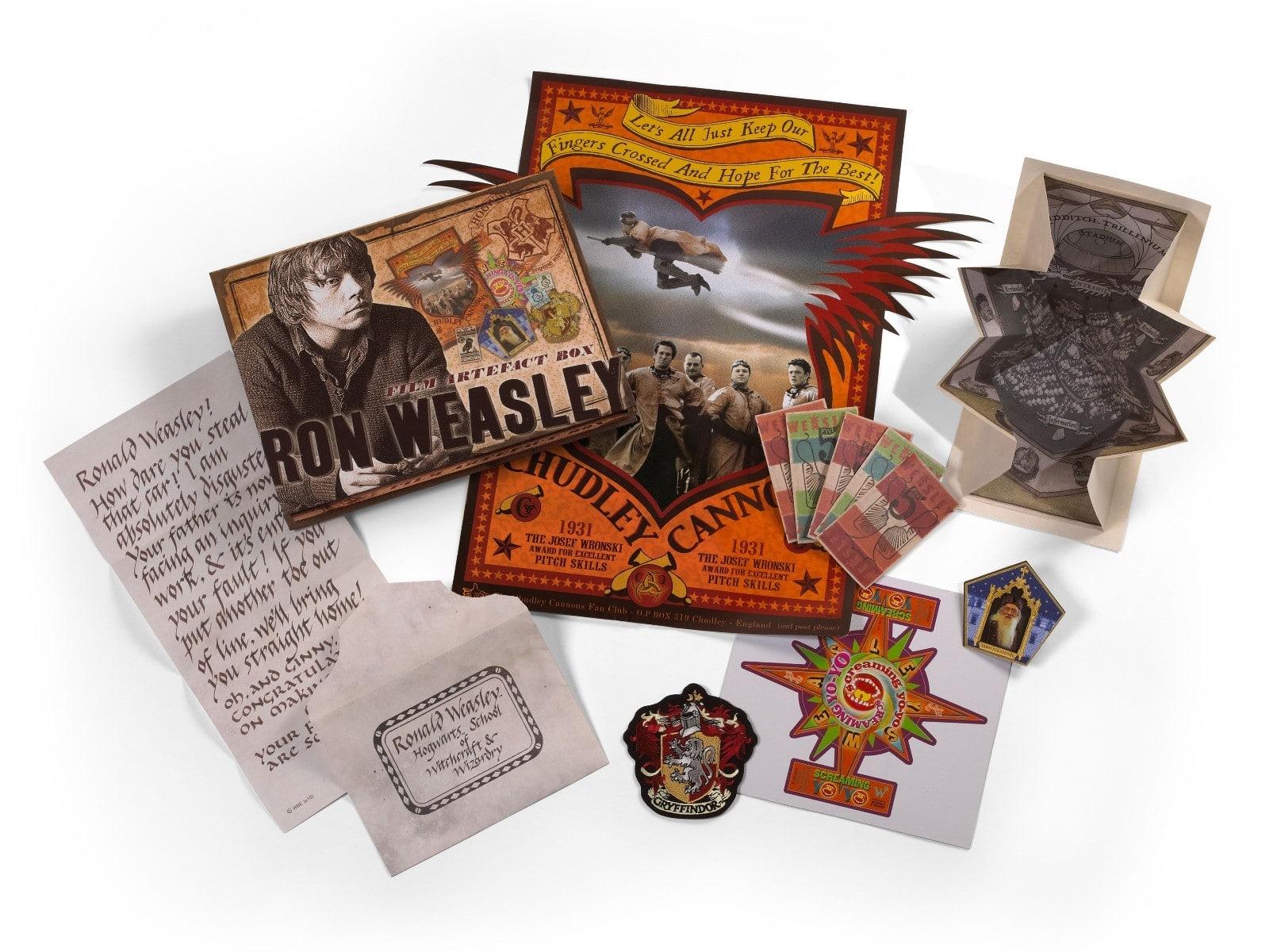 Boite d’artefacts Ron Weasley - La Muchette