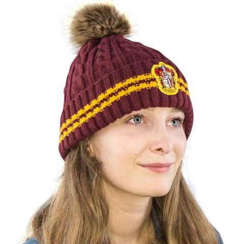 Bonnet à pompom - Gryffondor - La Muchette
