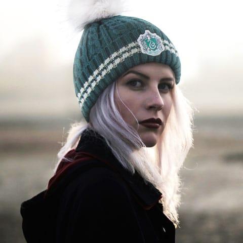 Bonnet à pompon - Serpentard - La Muchette