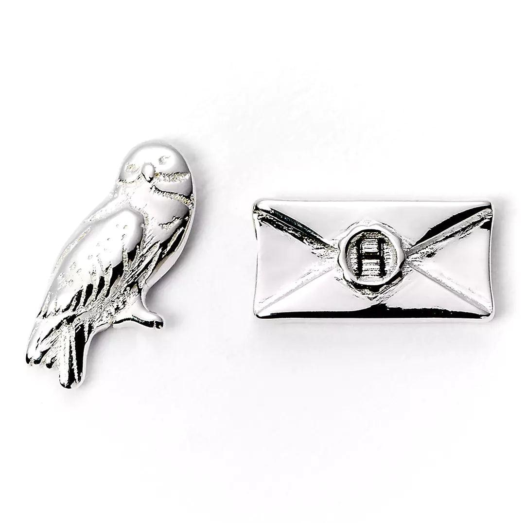 Boucles d'oreilles - Hedwidge et lettre - La Muchette