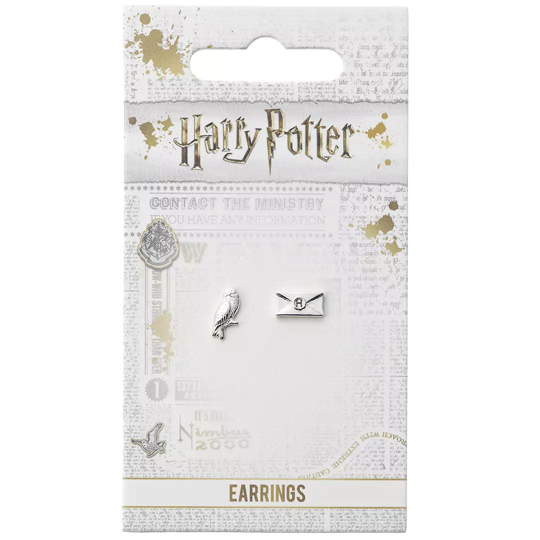 Boucles d'oreilles - Hedwidge et lettre - La Muchette