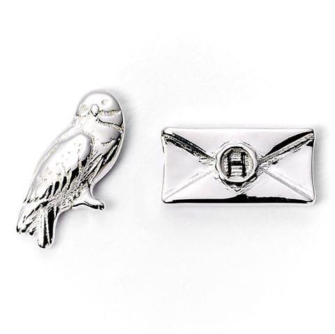 Boucles d'oreilles - Hedwidge et lettre - La Muchette