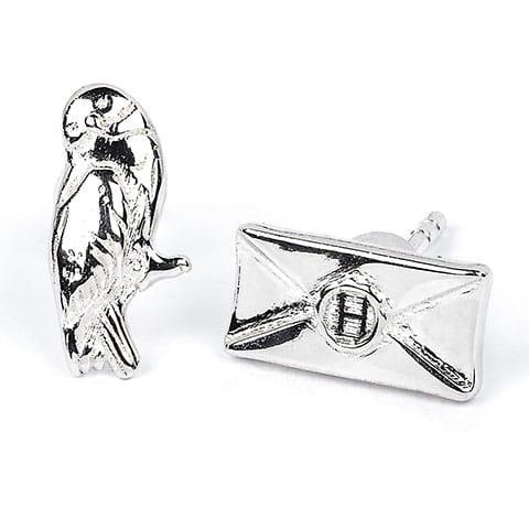 Boucles d'oreilles - Hedwidge et lettre - La Muchette