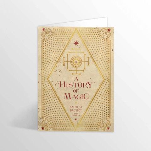Carte 2 volets A History of Magic - La Muchette