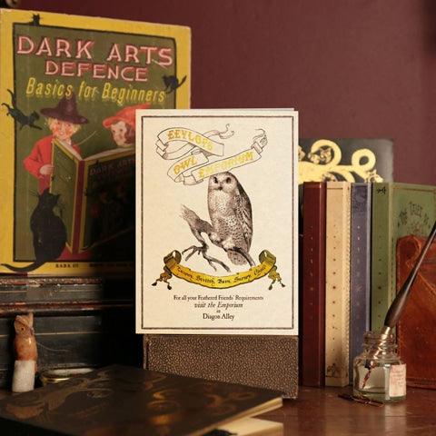 Carte 2 volets Eeylop's Owl Emporium - La Muchette