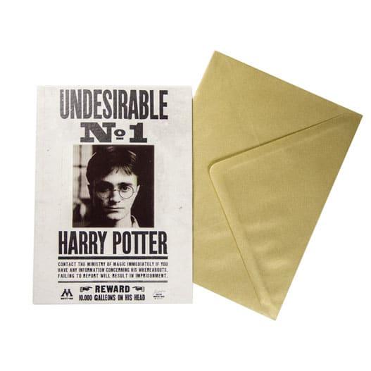Carte de voeux lenticulaire - Harry Potter - Ministry Undesirable No - 1 - La Muchette