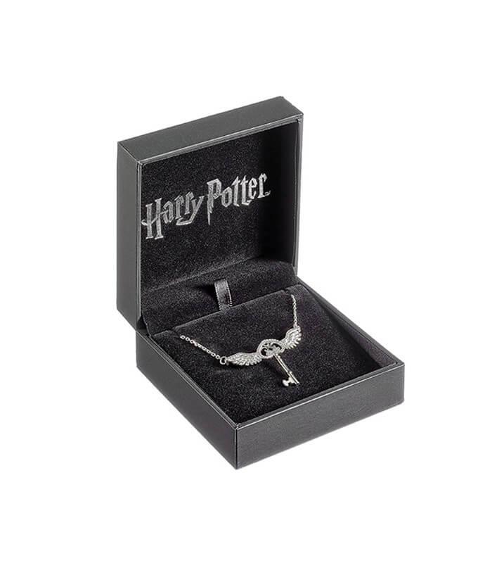 Collier Clé volante avec cristaux de Swarovski - La Muchette