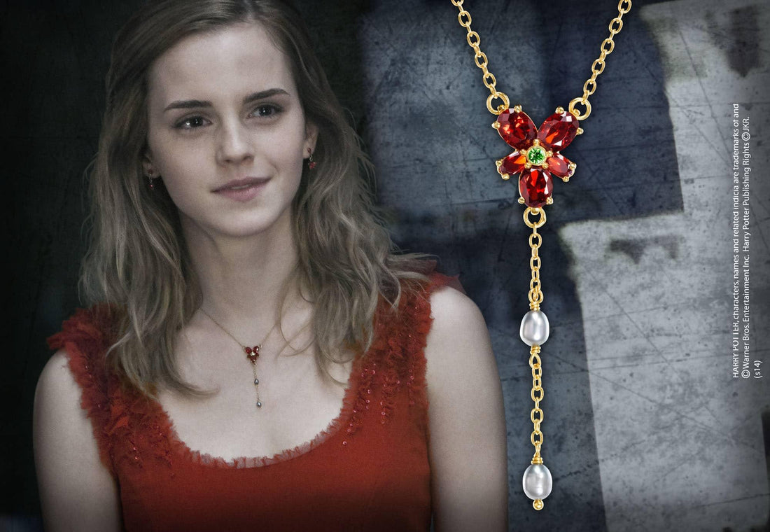 Collier Cristal Rouge d'Hermione - La Muchette