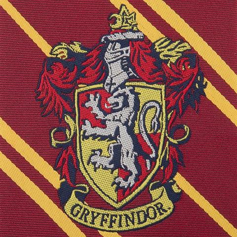 Cravate Gryffondor - Logo tissé - Harry Potter - La Muchette