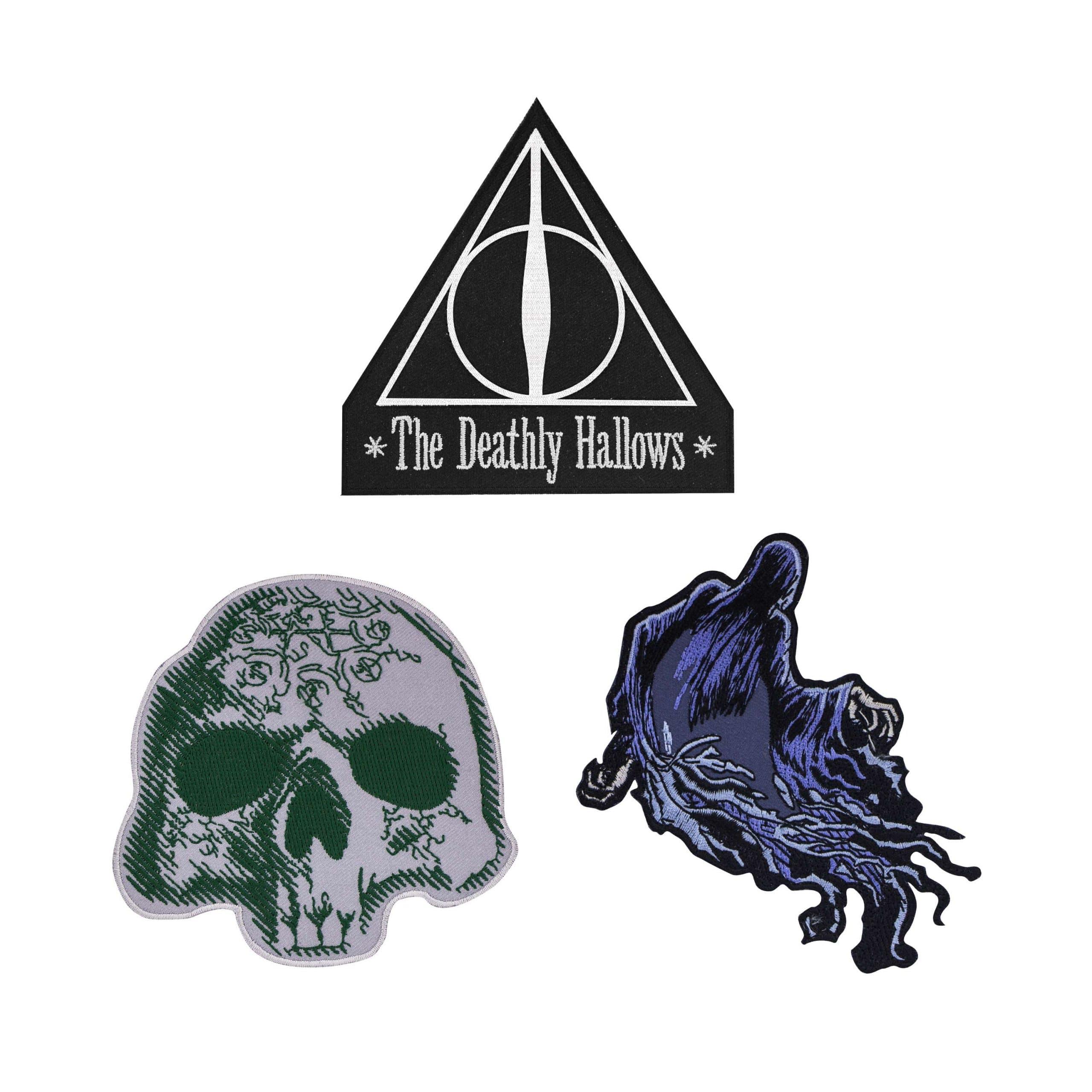 Ecussons Harry Potter DELUXE DEATHLY HALLOWS - La Muchette