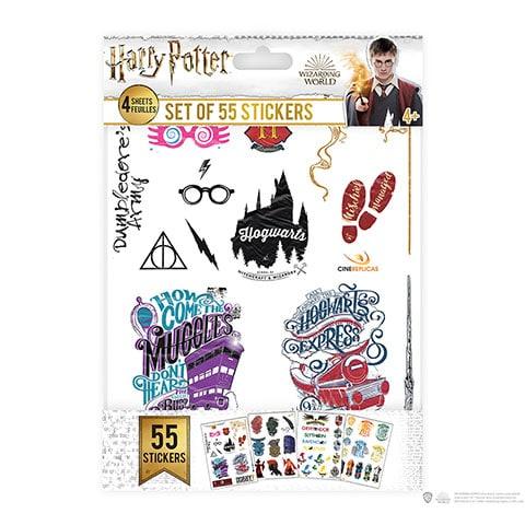 Ensemble de 55 stickers Harry Potter - La Muchette