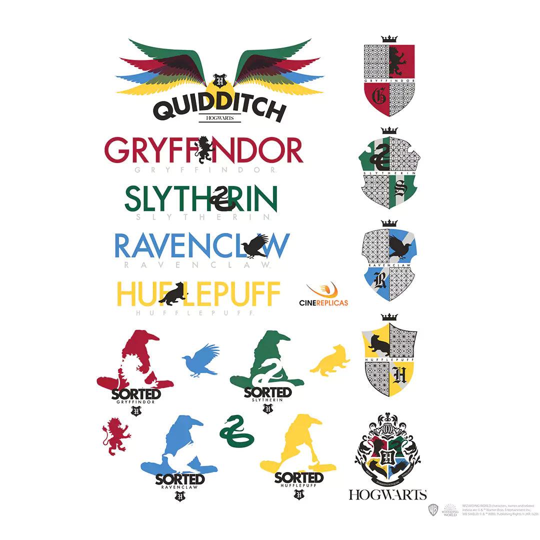 Ensemble de 55 stickers Harry Potter - La Muchette