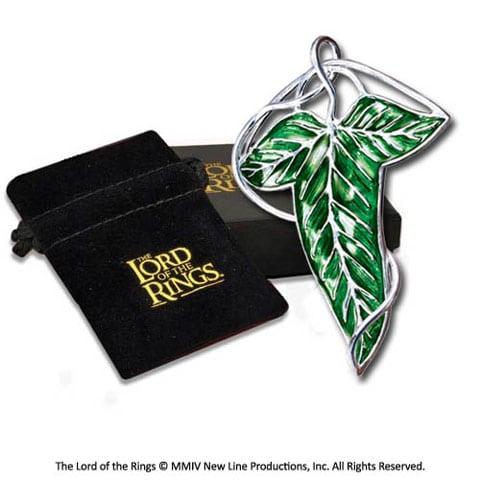 Feuille de la Lorien - Broche - Réplique - La Muchette