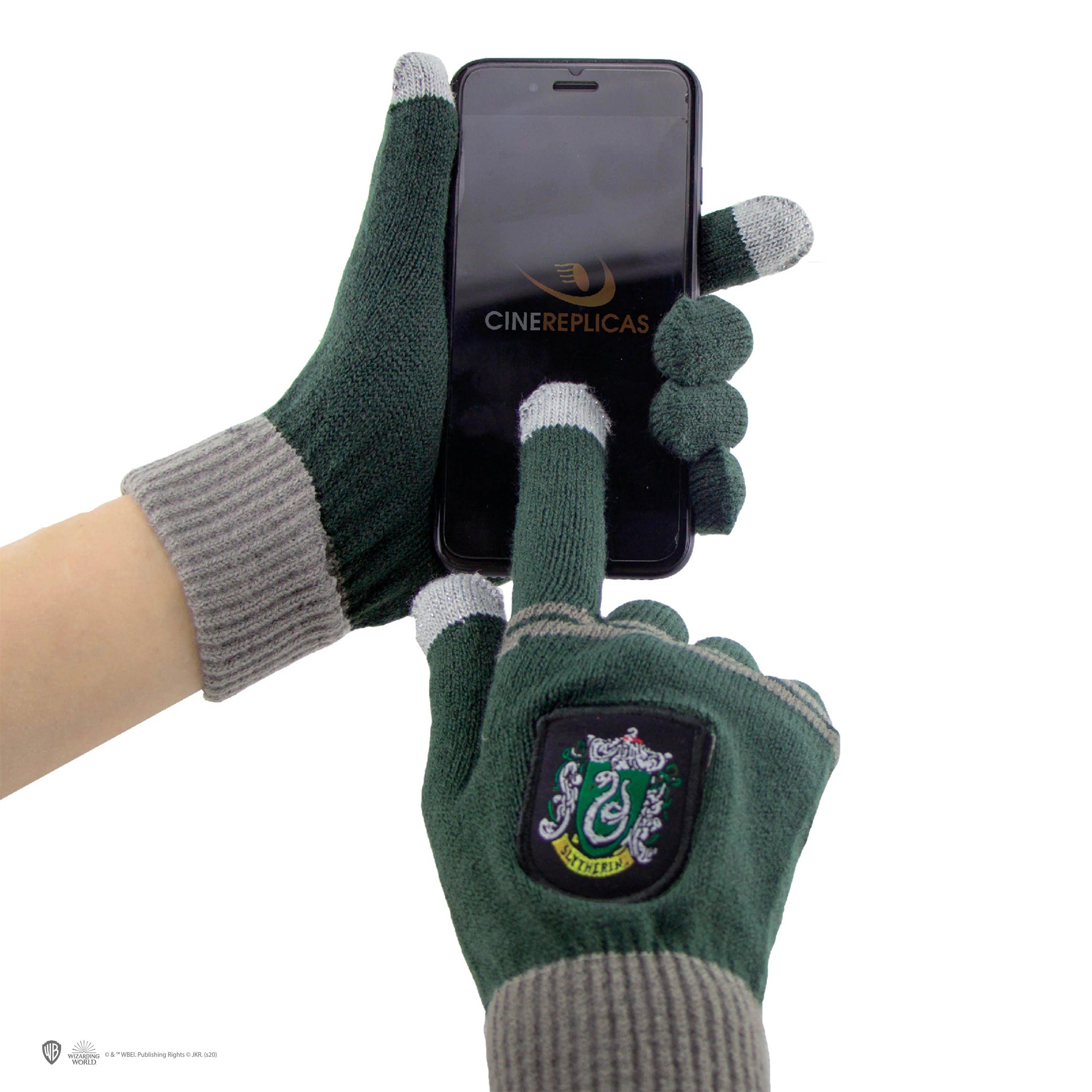 Gants tactiles - Serpentard - La Muchette