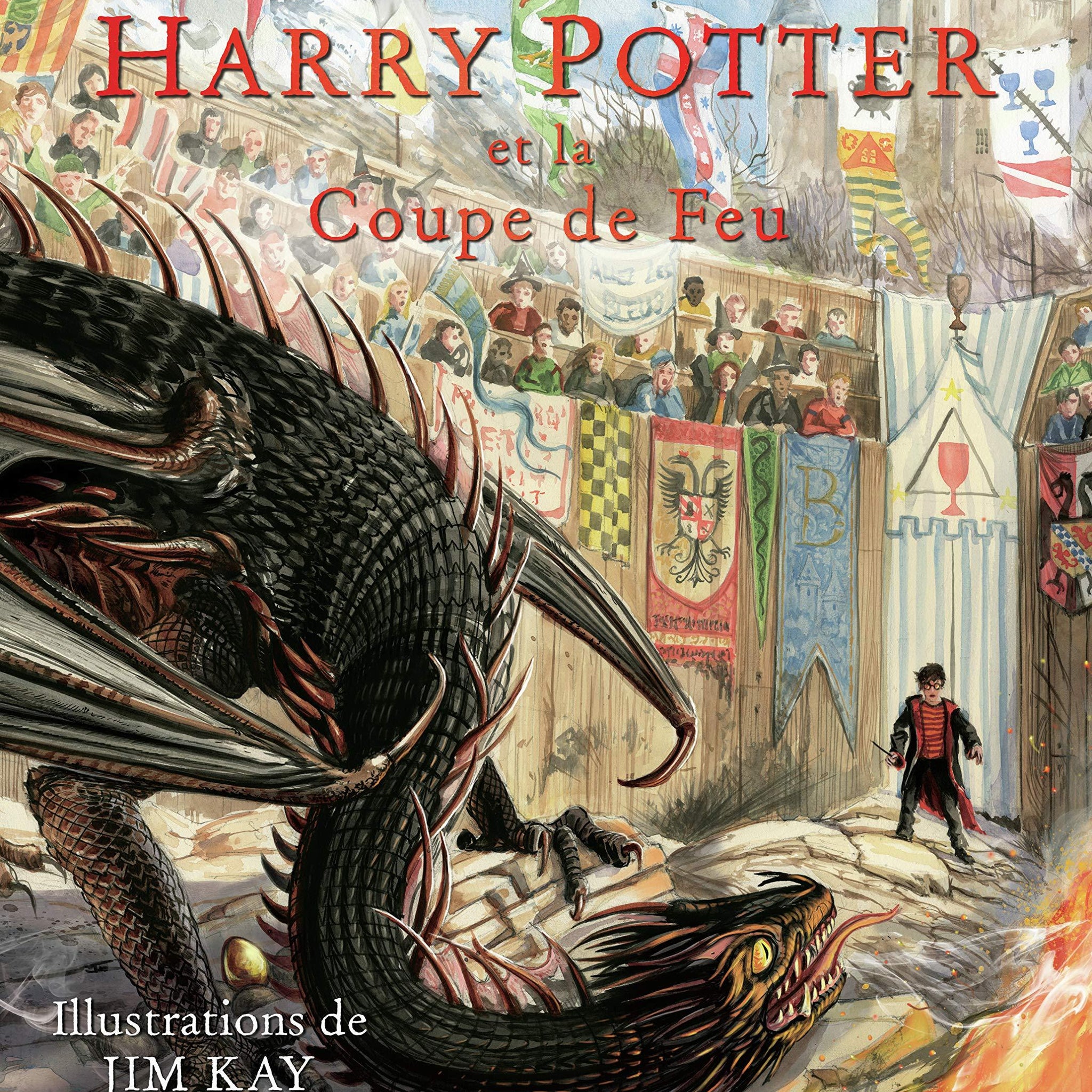 HARRY POTTER - IV - HARRY POTTER ET LA COUPE DE FEU (KAY) - La Muchette